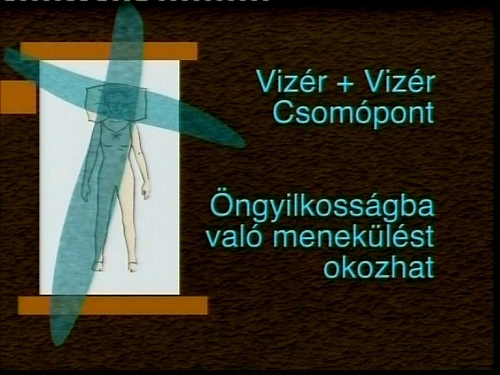 Vízerek csomópontja a fejnél