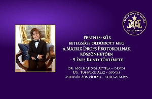 Perthes-kór betegsége oldódott meg a Matrix Drops Protokollnak köszönhetően - 9 éves Kund története