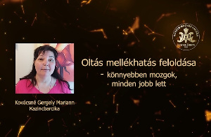 Oltás mellékhatás feloldása – könnyebben mozgok, minden jobb lett – Gergelyné Kovács Mariann