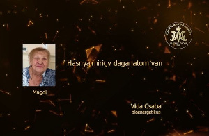 Hasnyálmirigy daganatom van - Magdi - Vida Csaba bioenergetikus