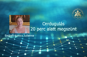 Orrdugulás 20 perc alatt megszűnt – Endrefi-Konics Julianna