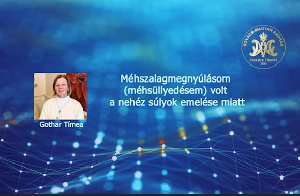 Méhszalagmegnyúlásom (méhsüllyedésem) volt a nehéz súlyok emelése miatt – Gothar Tímea